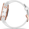 Часы GARMIN FENIX 6S PRO WHITE ROSE GOLD WITH WHITE BAND 010-02159-11