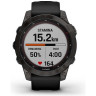 Часы GARMIN FENIX 7 SAPPHIRE SOLAR CARBON GRAY DLC TITANIUM WITH BLACK BAND 010-02540-21
