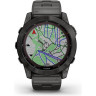 Часы GARMIN FENIX 7X SAPPHIRE SOLAR CARBON COATED TITANIUM GRAY (DLC) VENTILATED TITANIUM GRAY CARBON COATED (DLC) STRAP 11164