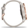 Часы GARMIN VENU ROSE GOLD STAINLESS STEEL BEZEL WITH LIGHT SAND CASE AND SILICONE BAND 10559