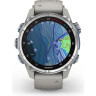 Часы-навигатор GARMIN DESCENT MK3 43 мм STAINLESS STEEL WITH FOG GREY SILICONE BAND 010-02753-04