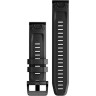 Ремешок GARMIN QUICKFIT 22 WATCH BANDS BLACK SILICONE 11198