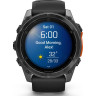 Смарт-часы GARMIN FENIX 8 – 51 мм, AMOLED, сланцево-серые с черным силиконовым ремешком 010-02905-00